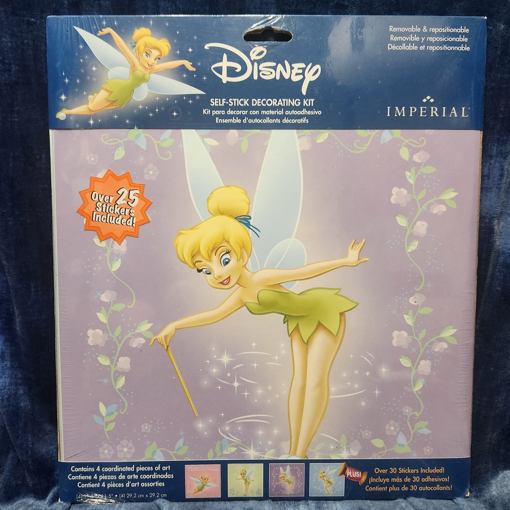 Disney Tinker Bell Self-Stick Decorating Kit